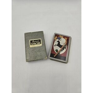 Whitman Horse Gun Hunting Playing Cards Two Jokers Vintage "American Heritage"